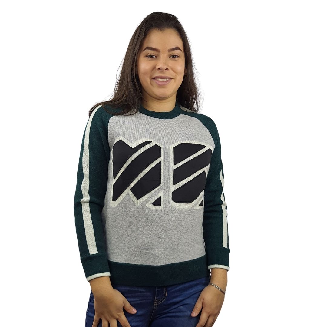 Sweater Vero Moda Verde Style TWIX LS KNIT(MW-CT-2)