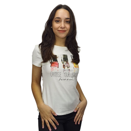Blusa Vero Moda Blanco  Style EVA FITTED S/S TOP(TP-CS-2)