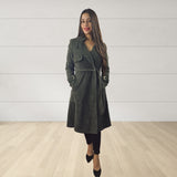 Blazer Vero Moda Verde Style BALDWIN GS LEATHER COAT(VMC-DR)