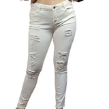 Jeans Vero Moda Blanco Style UNA 9/10 X-SLIM JEANS(PM-CT-2)