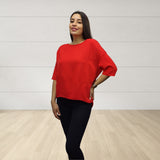 Blusa Vero Moda Rojo Style IRENE 1/2 TOP(MP)