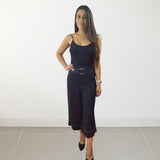 Pescador Vero Moda Azul Oscuro Style PURPLE 7/8 LOOSE PANTS(SD)