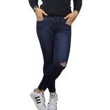 Pantalon  Vero moda AZUL Style BEAM 9/10 LW X-SLIM JEANS(CP)