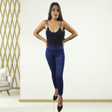 Jeans Vero Moda Azul Oscuro Style MODERN X-SLIM JEANS(MW-EC-0)