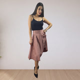 Falda Vero Moda Rosa Vieja Style ARIA SOFT MIDI SKIRT(VMC-SL)