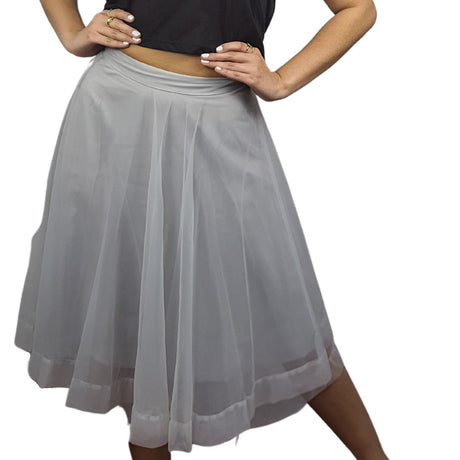Falda Vero Moda Gris Claro Style RETAIL KATE MIDI SKIRT(VMC-RN)