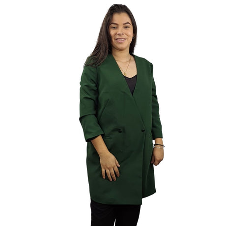 Blazer Vero Moda Verde Style CLEAR 3/4 LONG BLAZER(PM-ET-2)