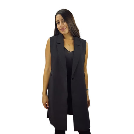 Blazer Vero Moda Negro  Style ROSALIE WAISTCOAT(VMC-NC)