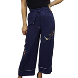 Pantalon Vero Moda Azul Oscuro Style MARRY 9/10 WIDE PANTS(NR)