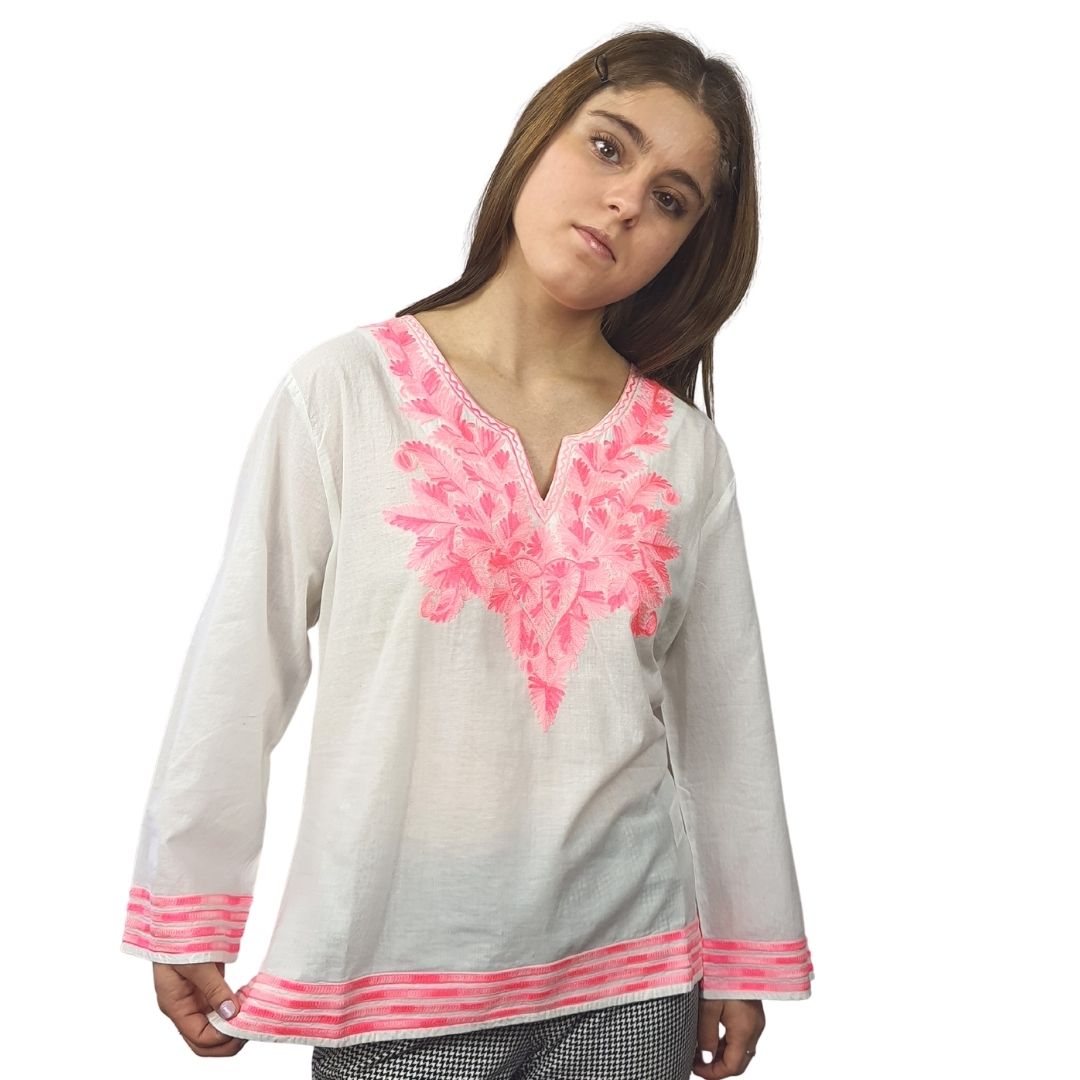 Blusa Rapsodia  Jules Sakoi Fucsia