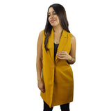 Blazer Vero moda Mostaza Style NINA WAISTCOAT(NC)