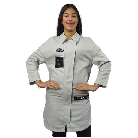 Chaqueta Vero Moda Gris Claro Style PLUTO L/S COAT(MM)