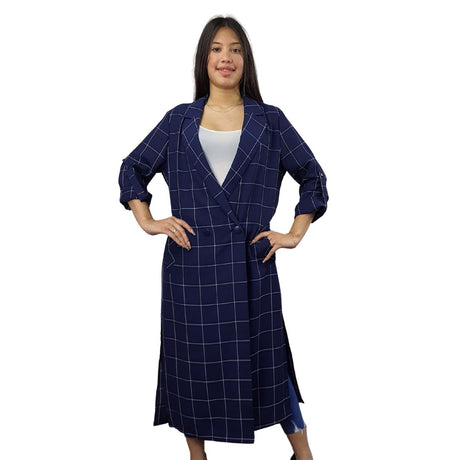 Blazer Vero Moda Azul Oscuro Style TARLY 3/4 BLAZER(VMC-MM)
