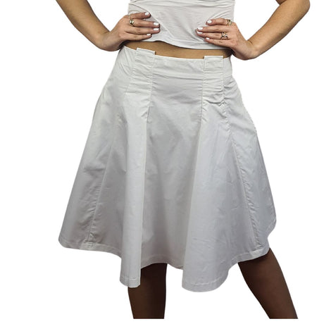 Falda Vero Moda Blanco Style CHERYL DANA SKIRT(TP)