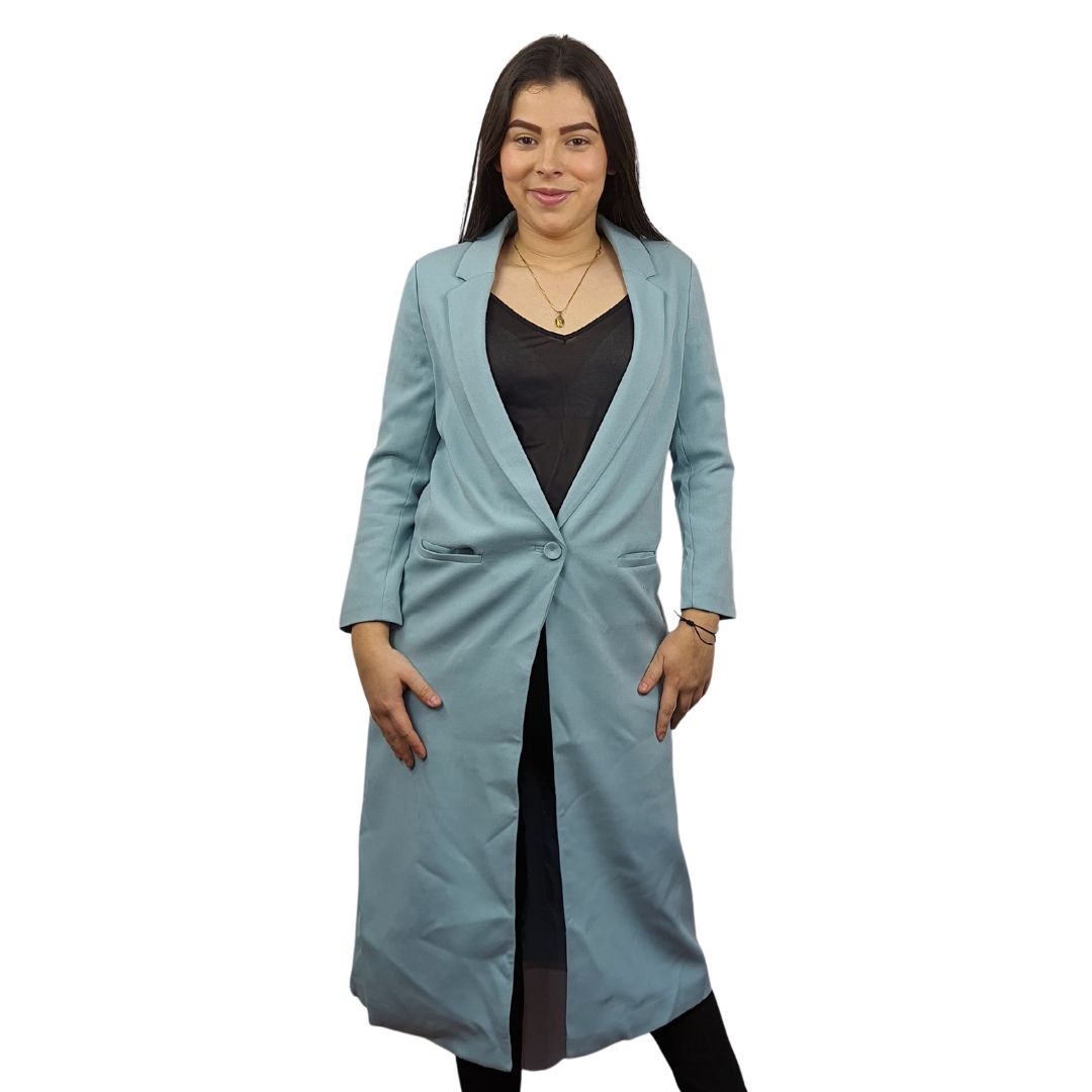 Blazer Vero Moda Azul Claro Style FUNCTION 7/8 BLAZER(VMC-MP)