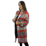 Tapado Vero Moda Gris Style SQUARE L/S WOOL COAT(LL)
