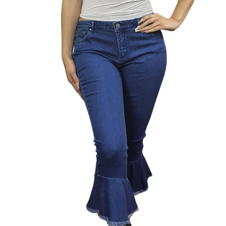 Jeans Vero Moda Azul Style FLUR 7/8 FASHION FIT JEANS(TP)