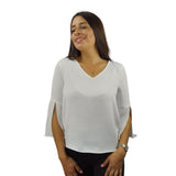 Blusa Vero Moda Blanco Style ADELINA 3/4 TOP(MM)