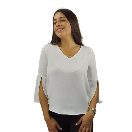 Blusa Vero Moda Blanco Style ADELINA 3/4 TOP(MM)