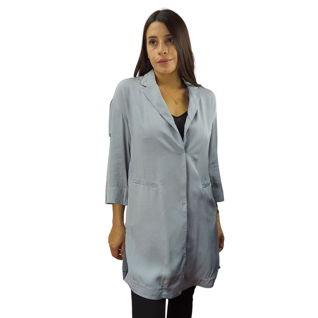 Blazer Vero Moda Gris Style PATRICIA 3/4 BLAZER(VMC-TP)