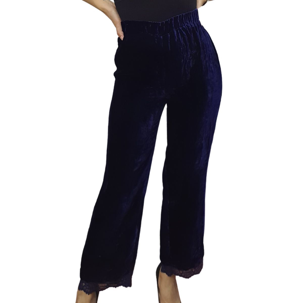 Pantalon de Pijama Vero Moda Azul Style CORA 9/10 PANTS(HOMEWEAR)