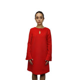 Vestido  Vero Moda Rojo Style LOOP L/S DRESS(VMC-PM-ET-2)
