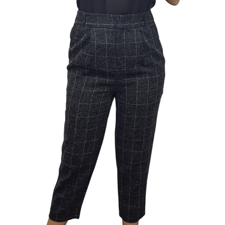 Pantalon Vero Moda Negro Style PLUM 7/8 CARROT PANTS(UM)