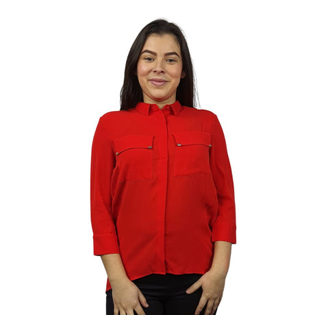 Blusa Vero Moda Rojo Style LINE 3/4 SHIRT(MW-EC-2)