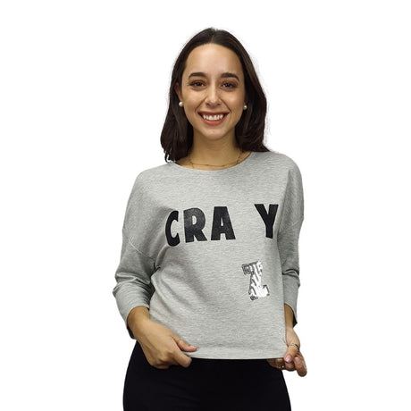 Blusa Vero Moda Gris Style LEA 3/4 TOP(PM-CT-1)
