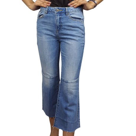 Jeans Vero Moda Azul Claro Style TWIG 7/8 MW SB JEANS(BJ)