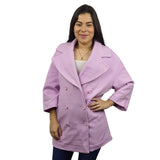 Blazer Vero Moda Lila Claro Style HAMM 7/8 SWEAT COAT(MM)