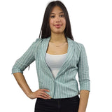 Blazer Vero Moda Verde Style FRANK 3/4 BLAZER(TP)