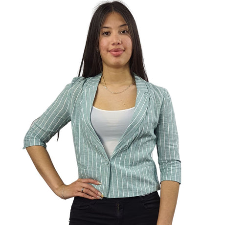 Blazer Vero Moda Verde Style FRANK 3/4 BLAZER(TP)