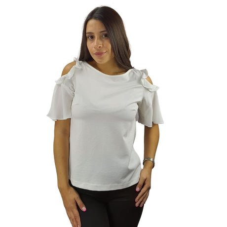 Blusa Vero Moda Blanco Style KINDER S/S JERSEY TOP(VMC-MM)