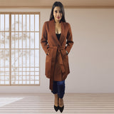 Blazer Vero Moda Marron Style JOSEPHINE DF L/S WOOL COAT(VMC-DR)