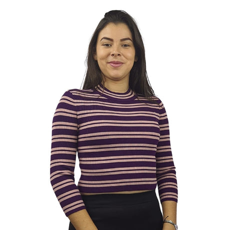 Sweater Vero Moda Morado Style JADE 3/4 KNIT(BN-ET-2)