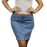 Falda Vero Moda Azul Claro Style WRITER HW DENIM SKIRT(TP)