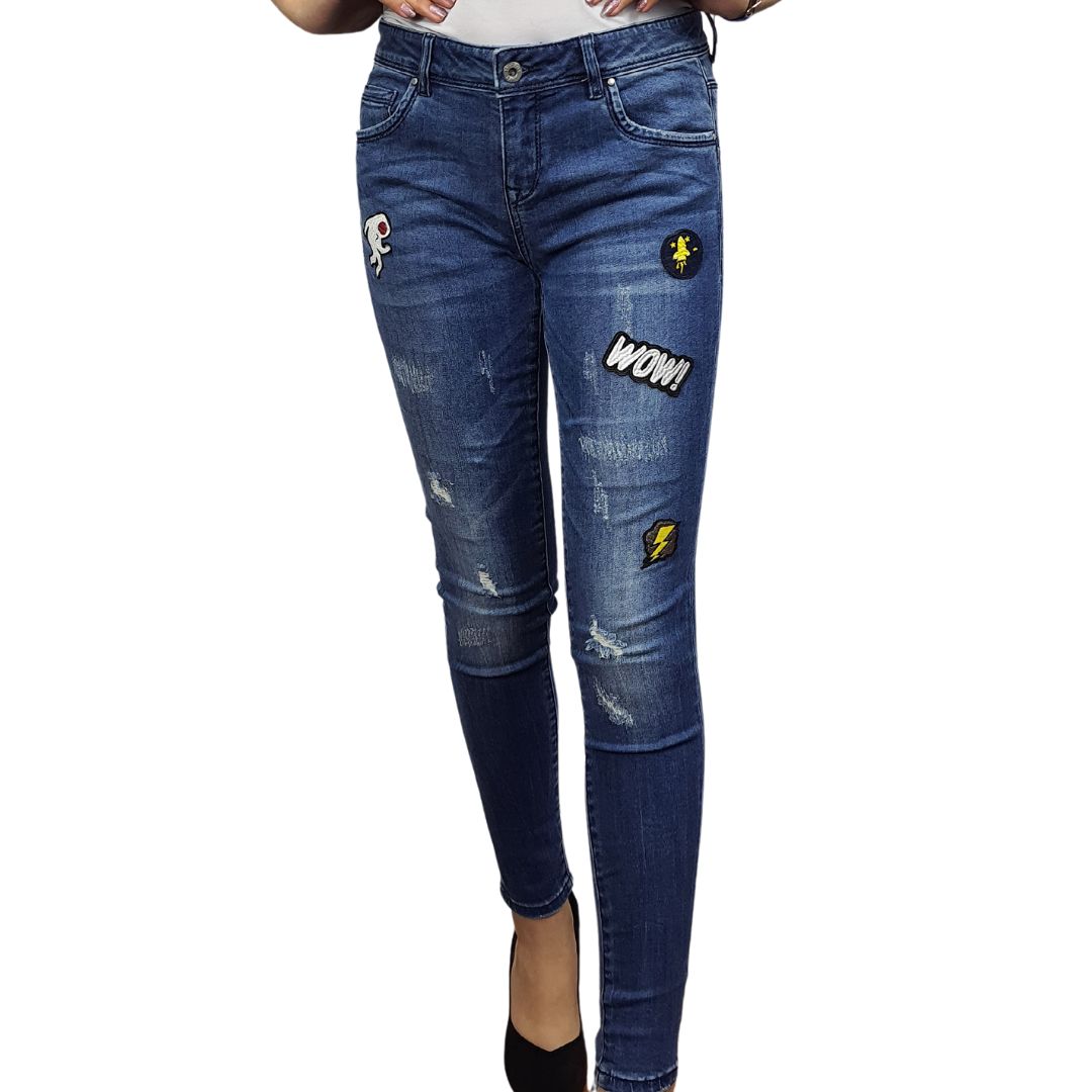 Jeans Vero Moda Azul Style TAPE X-SLIM JEANS(UM)