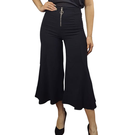 Pantalon  Vero Moda Negro Style ULSTER CORONATION 7/8 WIDE PANTS(NR)