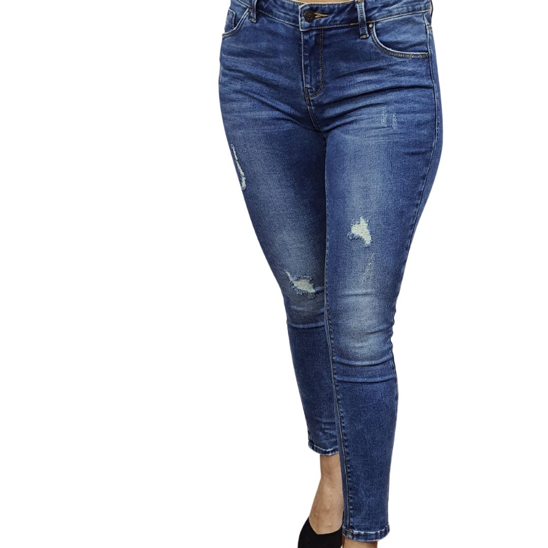 Jeans Vero Moda Azul Claro Style EAGER 9/10 X-SLIM JEANS(RN)