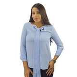 Blusa  Vero Moda Azul  Style EILEEN 3/4 TOP(VMC-TP)