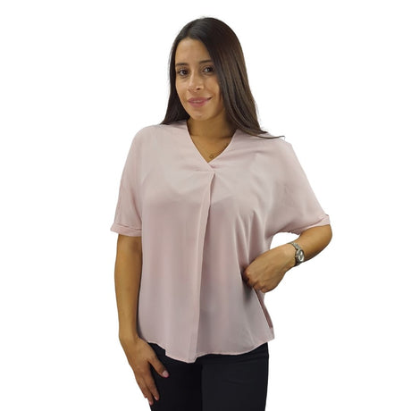 Blusa  Vero Moda Rosa Vieja  Style MORALE 1/2 WOVEN TOP(VMC-TP)