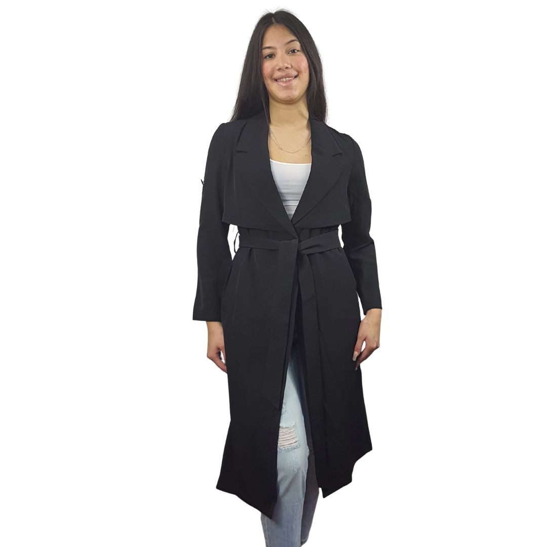 Blazer Vero Moda Negro Style RITA L/S COAT(VMC-MM)