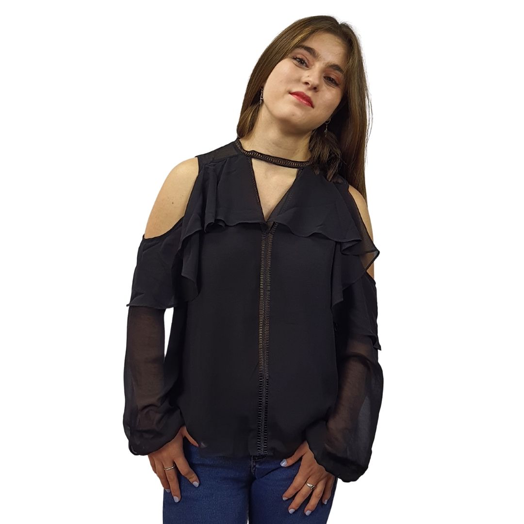 Blusa Rapsodia Viole Negro