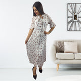 Vestido Vero Moda Blanco Style VAV 1/2 LONG SHIRT SET(NN)