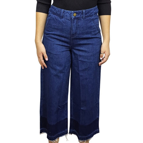 Pantalon Vero Moda Azul Style TESS 9/10 HW LOOSE JEANS(NR)