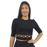 Blusa Vero Moda Negro Style RASVOA 1/2 TOP(PM)
