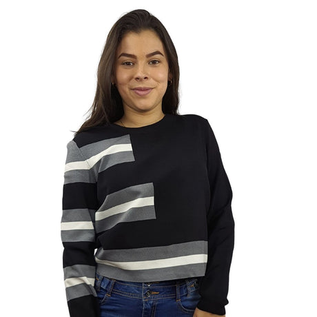 Sweater Vero Moda Negro Style SUGAR L/S KNIT(MW-CT-2)