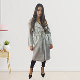 Blazer Vero Moda Gris Style DANCE DF L/S WOOL COAT(VMC-LL)