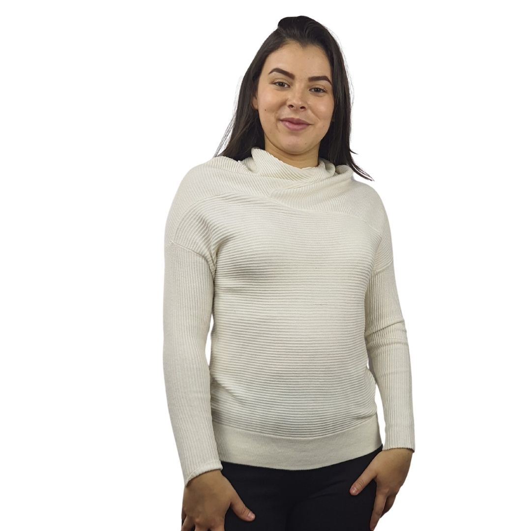 Sweater Vero Moda Blanco Style BUBLES L/S KNIT(NL)